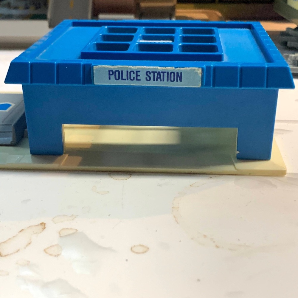 Vintage micro machine play set and spare parts